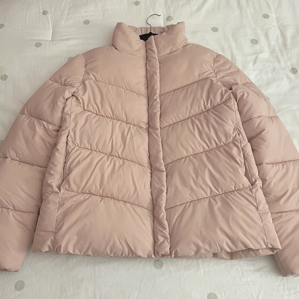 Pink Express Puffer Coat